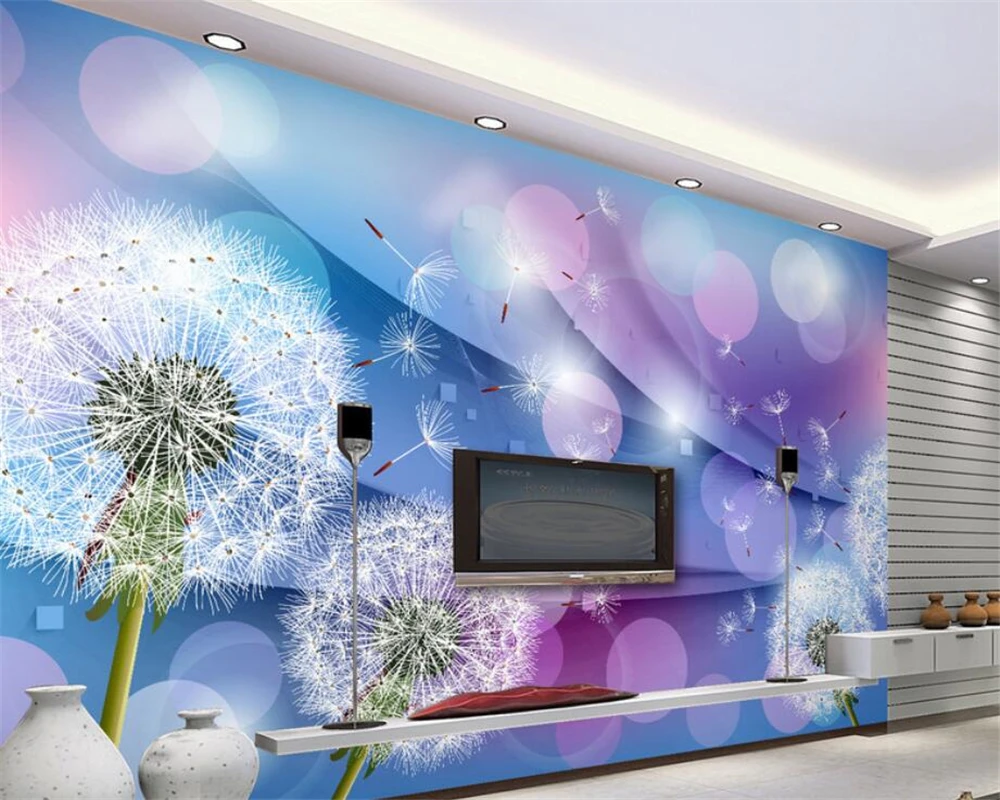 beibehang Custom warm and romantic children room background decoration 3D wallpaper purple dandelion behang woonkamer wallpaper
beibehang Custom warm and romantic children room background decoration 3D wallpaper purple dandelion behang woonkamer wallpaper