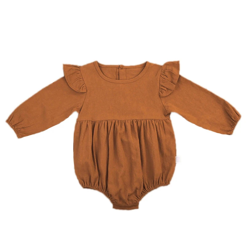 Spring Autumn Infant Baby Girl Butterfly Sleeve Outfits Long Sleeve Romper 2017 Kids Neck Button Jumpsuit Clothing For Newborn
Spring Autumn Infant Baby Girl Butterfly Sleeve Outfits Long Sleeve Romper 2017 Kids Neck Button Jumpsuit Clothing For Newborn