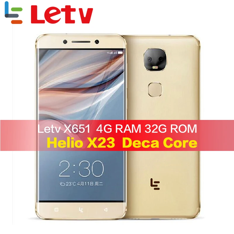 Оригинальный LeTV Leeco Le Pro 3X651 4G мобильный телефон с двумя камерами Android 6 0 Helio X23 5