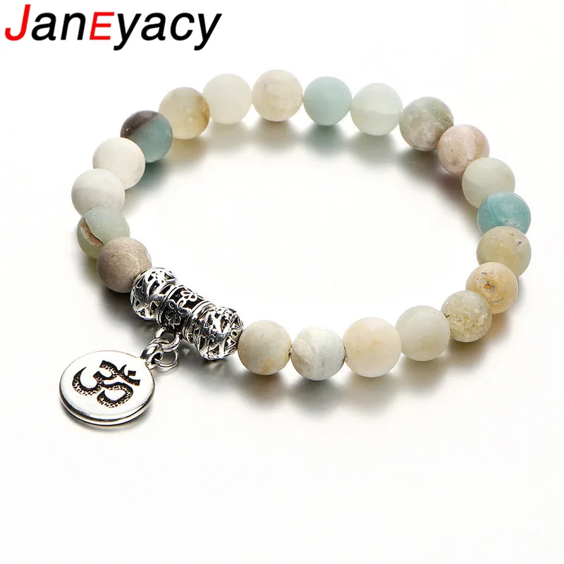 Janeyacy Popular Vintage OM Rune Women's Bracelet Men's Natural Stone Handmade Beads Bracelet Yoga Bracelet Gift New Pulseira
Janeyacy Popular Vintage OM Rune Women's Bracelet Men's Natural Stone Handmade Beads Bracelet Yoga Bracelet Gift New Pulseira