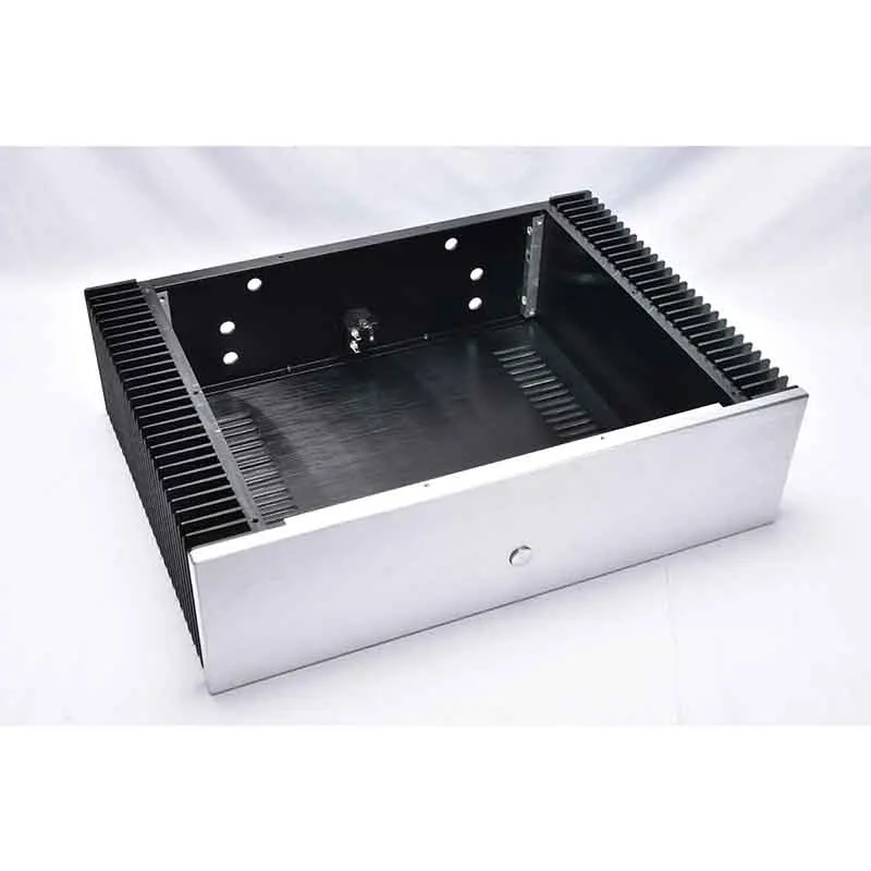 Diy Box BZ4312 Heat Dissipation All-aluminum Amplifier Chassis on Both Sides Pure Rear Class A Amplifier Case Housing
Diy Box BZ4312 Heat Dissipation All-aluminum Amplifier Chassis on Both Sides Pure Rear Class A Amplifier Case Housing