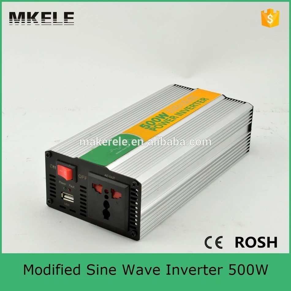 MKM500 482G модифицированный синус 48VDC к 220VAC 500 Вт Инвертор электричество инвертор