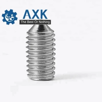 1/50pcs M5 M6 M8 M10 M12 M16 DIN914 304 stainless steel Hex Hexagon Socket Cone Point Grub Set Screw Allen Head Tapered End Bolt
1/50pcs M5 M6 M8 M10 M12 M16 DIN914 304 stainless steel Hex Hexagon Socket Cone Point Grub Set Screw Allen Head Tapered End Bolt