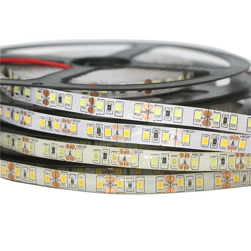 5 м/упак. 2835 SMD более яркая Высококачественная Светодиодная лента постоянного