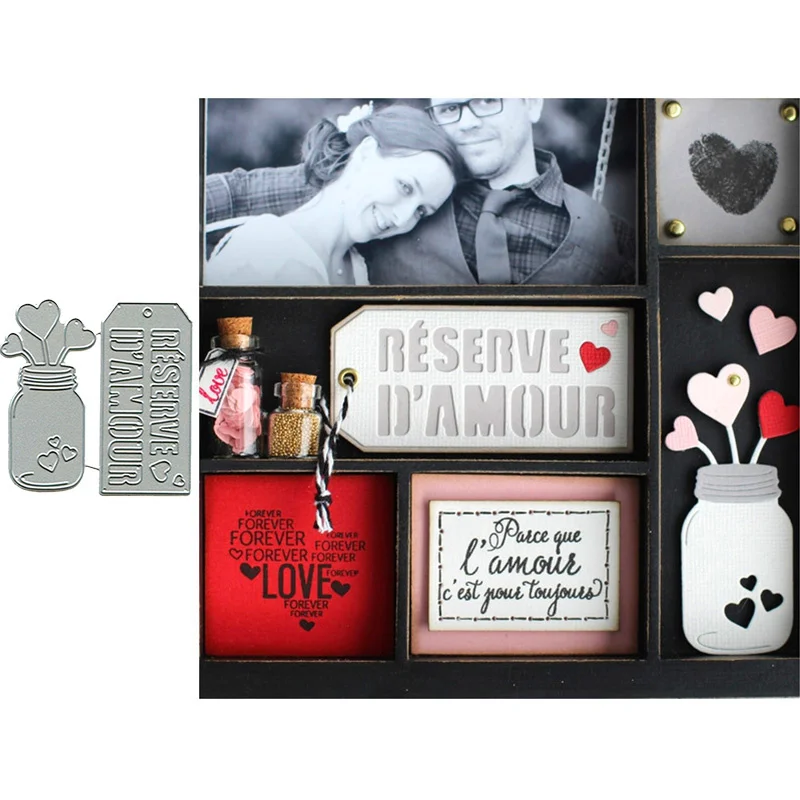 the Jar Love Combos Metal Cutting Dies Stencils for DIY Scrapbooking Album Stamp Card Embossing New 2019 Die Cut
the Jar Love Combos Metal Cutting Dies Stencils for DIY Scrapbooking Album Stamp Card Embossing New 2019 Die Cut