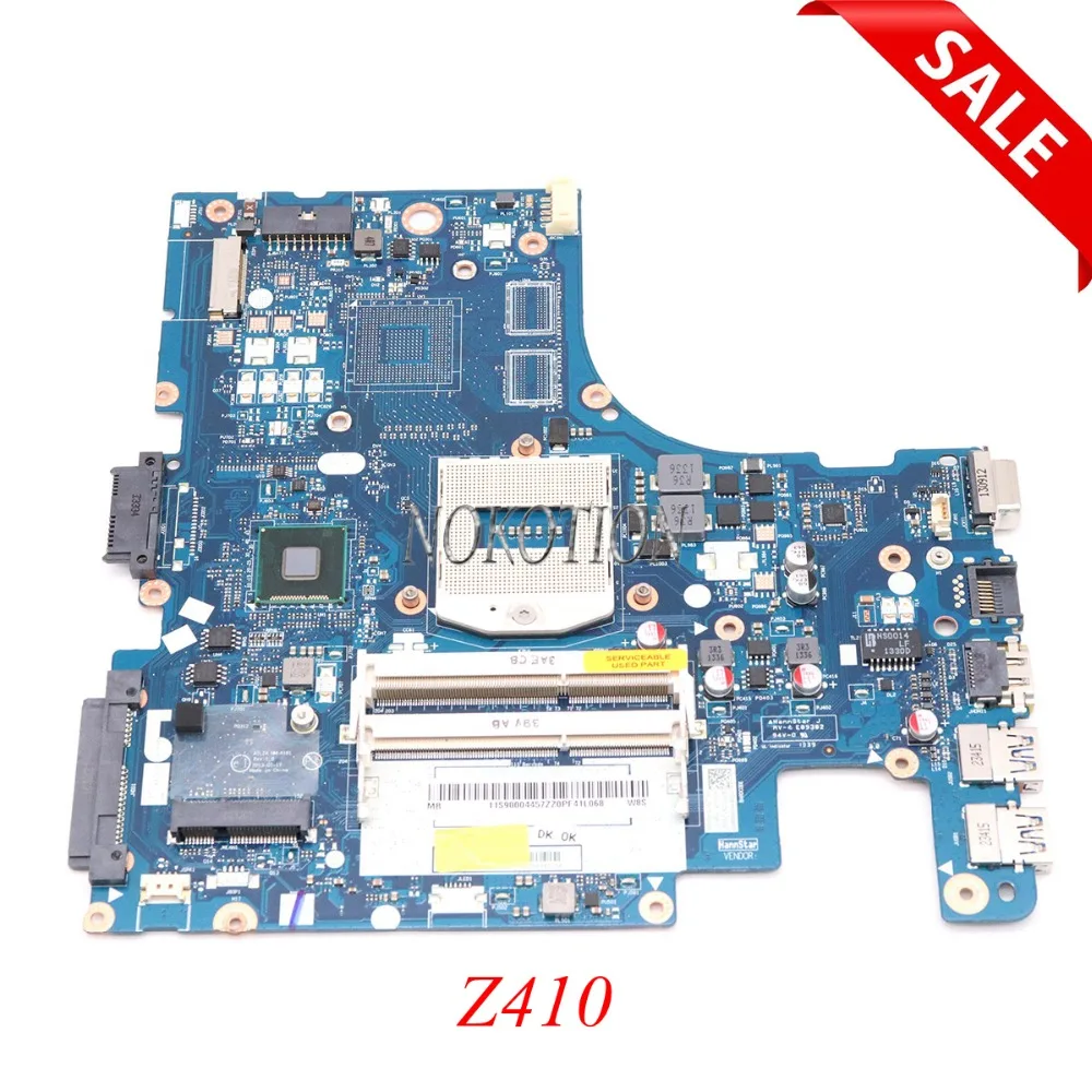 NOKOTION AILZA NM-A181 Main board For lenovo Ideapad Z410 14 inch laptop motherboard HM86 DDR3L full tested
NOKOTION AILZA NM-A181 Main board For lenovo Ideapad Z410 14 inch laptop motherboard HM86 DDR3L full tested