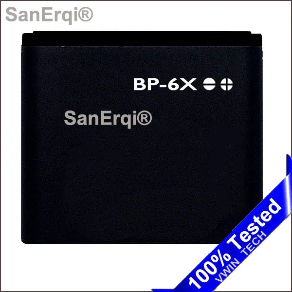 Для Nokia BP-6X аккумулятор для Nokia 8800 8860 Sirocco N73i мобильный телефон аккумулятор SanErqi
Для Nokia BP-6X аккумулятор для Nokia 8800 8860 Sirocco N73i мобильный телефон аккумулятор SanErqi
