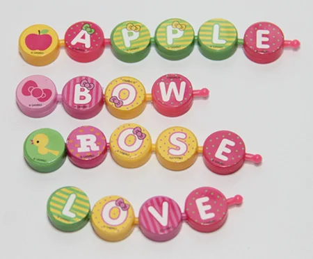 50pcs Random mixing Alphabet puzzle Cartoon pattern series accessories Micro scene decoration English splicing Wholesale
50pcs Random mixing Alphabet puzzle Cartoon pattern series accessories Micro scene decoration English splicing Wholesale