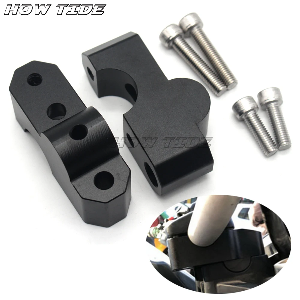 CNC Machining Handlebar Risers Bar Clamp Extend Adapter With Bolts for Benelli TNT300 BN300 BN 300 BJ300
CNC Machining Handlebar Risers Bar Clamp Extend Adapter With Bolts for Benelli TNT300 BN300 BN 300 BJ300