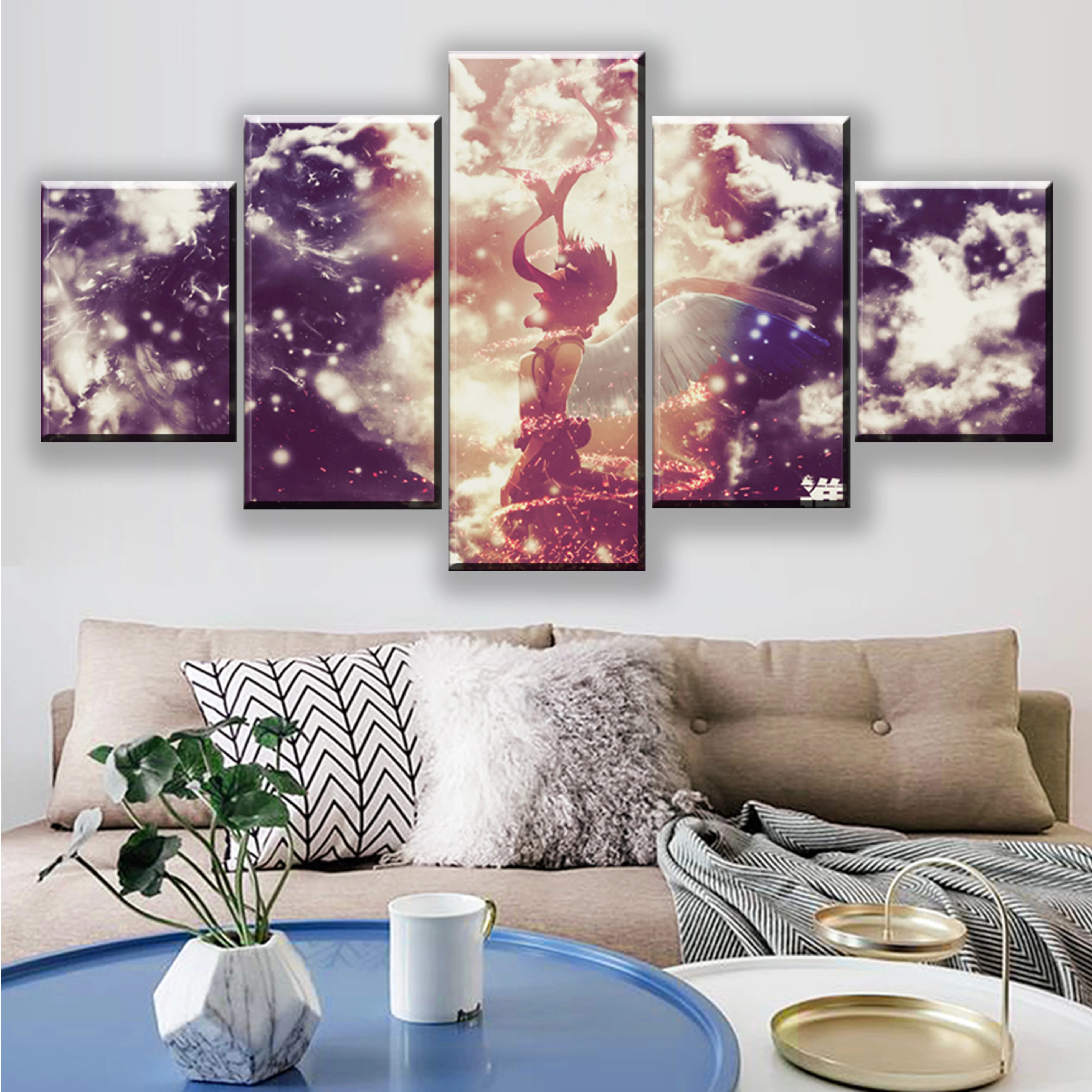 Prints Picture Home Wall Art Modular 5 Pieces Poster Animation Attack On Titan Painting On Canvas Bedside Background Decoration
Prints Picture Home Wall Art Modular 5 Pieces Poster Animation Attack On Titan Painting On Canvas Bedside Background Decoration