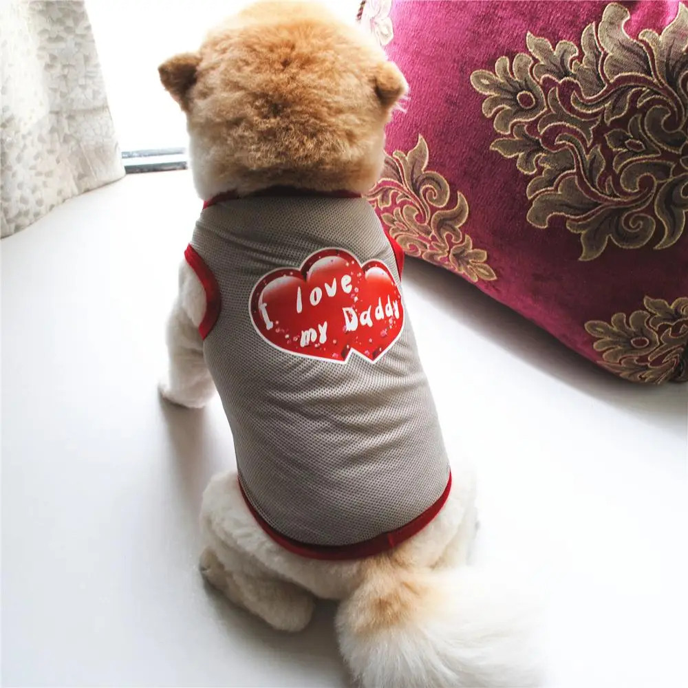 Lovely Pet Dog Clothes for Small Dogs Cool Summer Dog Clothing Coat Soft Cat Shirt Yorkies Chihuahua Puppy Clothes for Cats Dogs
Lovely Pet Dog Clothes for Small Dogs Cool Summer Dog Clothing Coat Soft Cat Shirt Yorkies Chihuahua Puppy Clothes for Cats Dogs