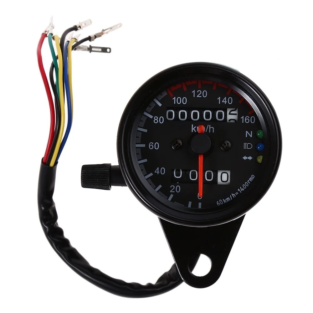 Universal Dual Odometer Speedometer Gauge Speed Meter Night Light LED Backlight Motorcycle Modification Part (Color: Black)
Universal Dual Odometer Speedometer Gauge Speed Meter Night Light LED Backlight Motorcycle Modification Part (Color: Black)