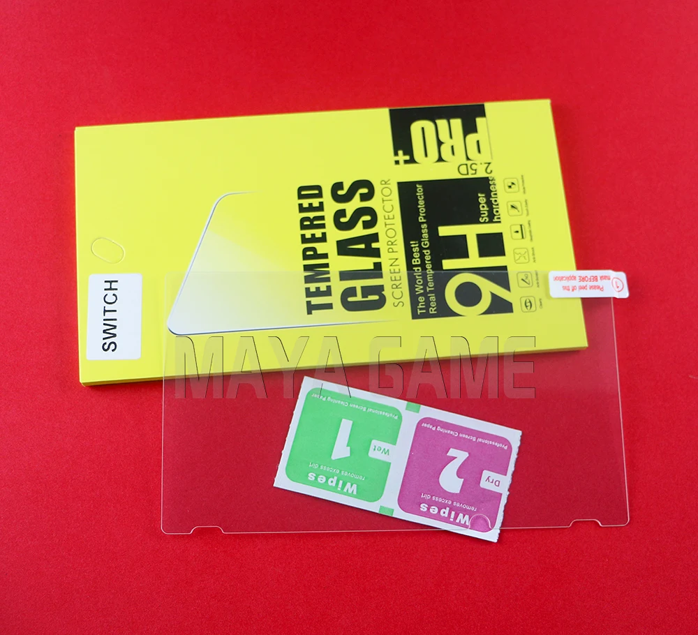 OCGAME Ultra HD Screen Anti-Scratch 9H Full Coverage Glass Screen Protector Film for Nintendo Switch NS Console 30pcs/lot
OCGAME Ultra HD Screen Anti-Scratch 9H Full Coverage Glass Screen Protector Film for Nintendo Switch NS Console 30pcs/lot