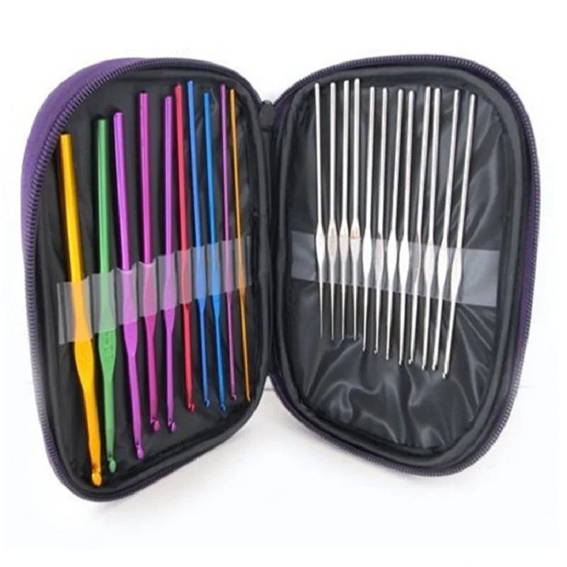 22PCS / set Weaving tools Sweater needle agulha de croche haaknaalden artesanato Metal crochet Stainless steel crochet sets
22PCS / set Weaving tools Sweater needle agulha de croche haaknaalden artesanato Metal crochet Stainless steel crochet sets