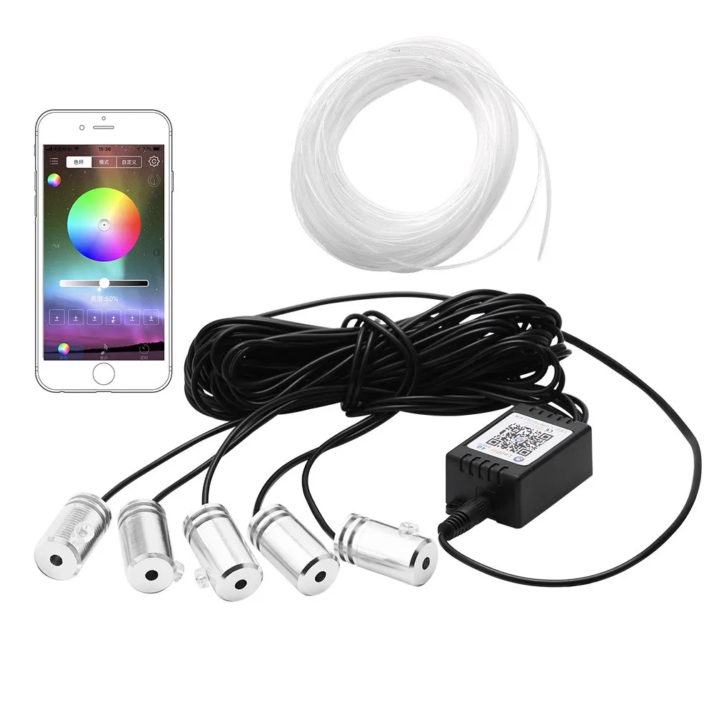 6 m Голос Звук активных RGB LED салона Свет Многоцветный EL неон полосы света Bluetooth телефон Управление Атмосфера свет 12 V
6 m Голос Звук активных RGB LED салона Свет Многоцветный EL неон полосы света Bluetooth телефон Управление Атмосфера свет 12 V