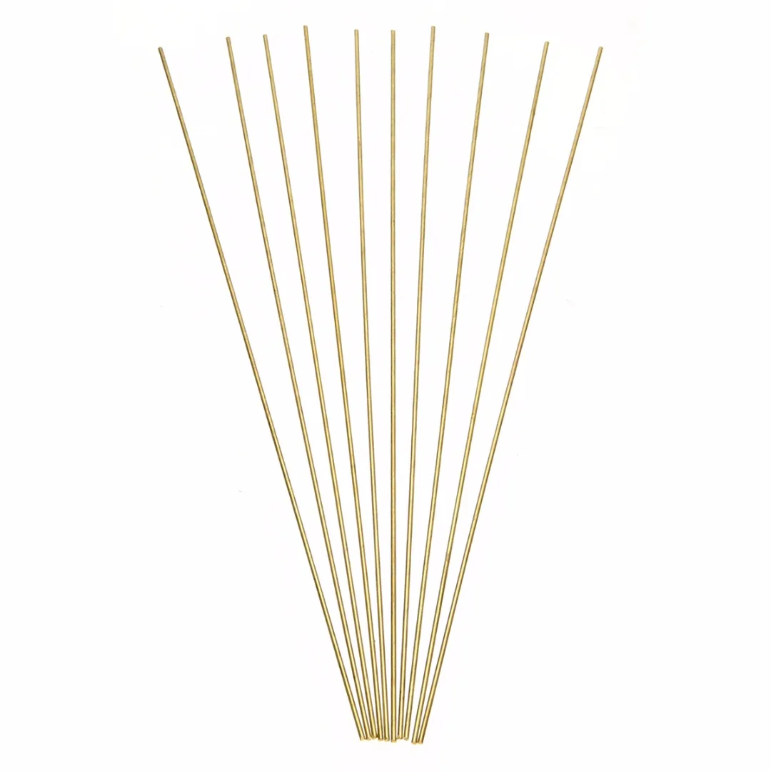 10pcs/lot New 1.6 x 250mm Welder Brass Rods Bar Solid Round Rods Wires Sticks for Repair Welding Brazing Soldering
10pcs/lot New 1.6 x 250mm Welder Brass Rods Bar Solid Round Rods Wires Sticks for Repair Welding Brazing Soldering