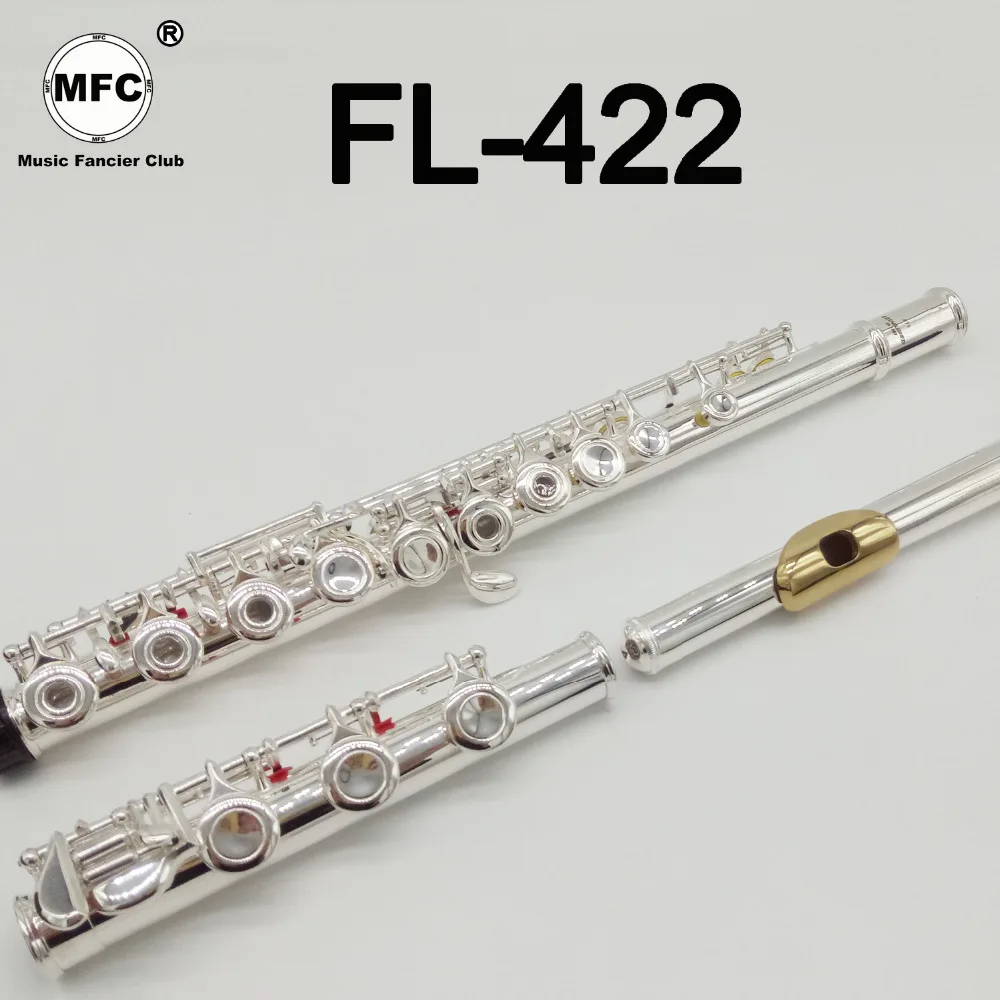 Music Fancier Club Intermediate Standards Flute FL-422 Student Flutes Gold Plated Lip Plate 17 Holes Open Hole With Case
Music Fancier Club Intermediate Standards Flute FL-422 Student Flutes Gold Plated Lip Plate 17 Holes Open Hole With Case
