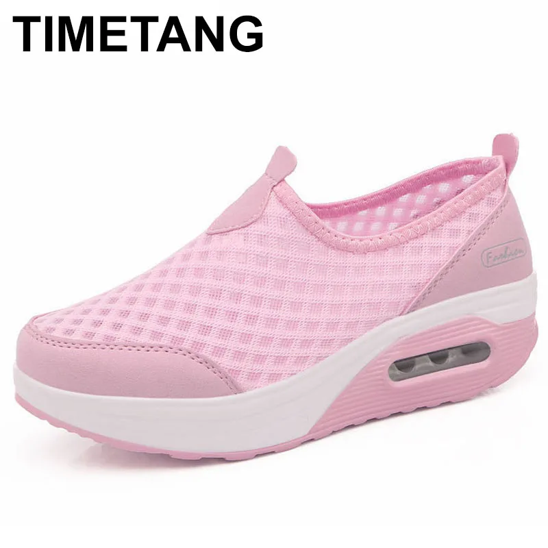 TIMETANG Spring Summer Women Shoes Breathable Mesh Woman Flats Shoe Platform Ladies Sneakers Slip On Swing Ladies FootwearE354
TIMETANG Spring Summer Women Shoes Breathable Mesh Woman Flats Shoe Platform Ladies Sneakers Slip On Swing Ladies FootwearE354
