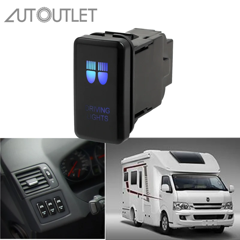 AUTOUTLET Replacement LED Driving Light Push Rocker Switch For Hilux Landcruiser TOYOTA Toyota Tacoma 2005-2011 Highlander
AUTOUTLET Replacement LED Driving Light Push Rocker Switch For Hilux Landcruiser TOYOTA Toyota Tacoma 2005-2011 Highlander