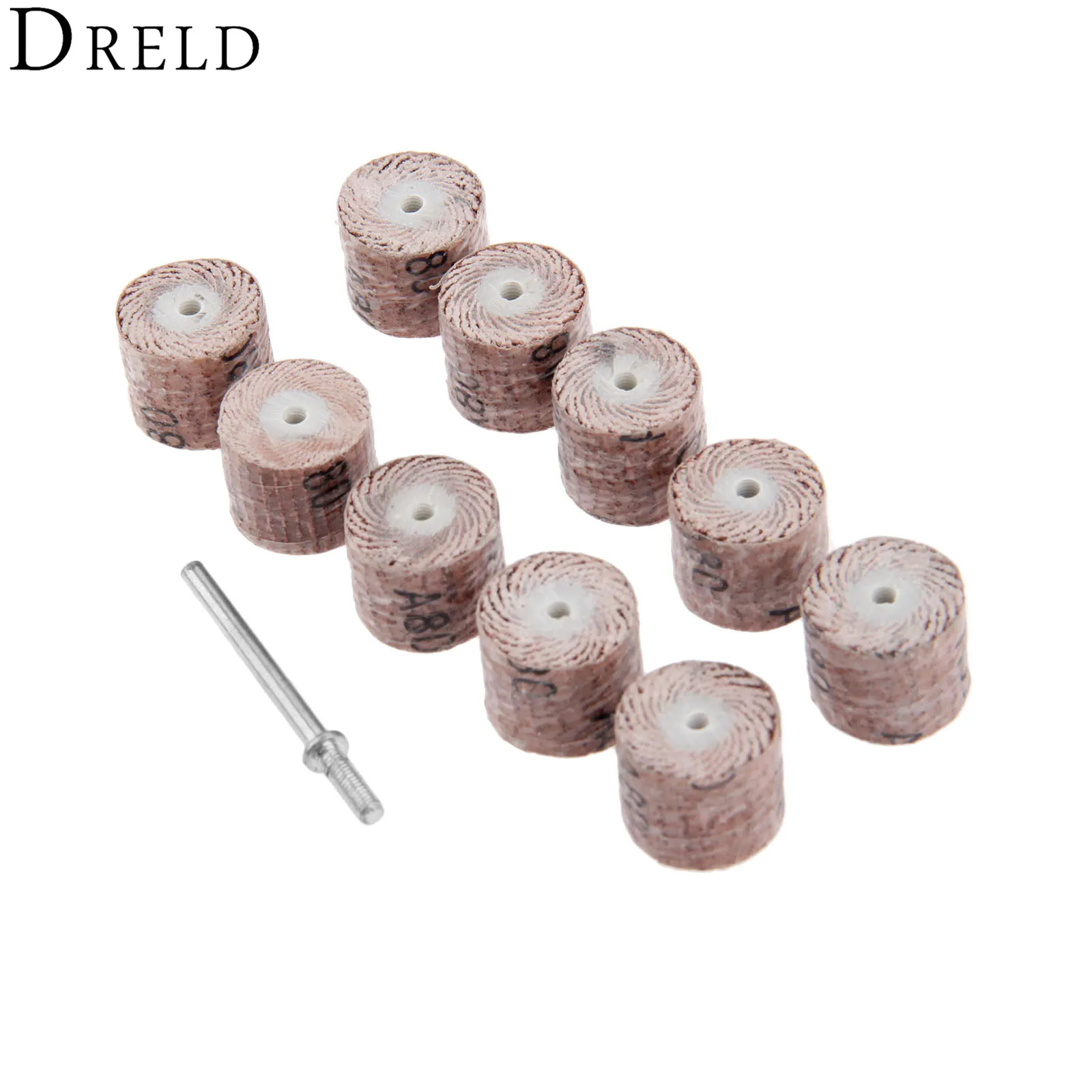 DRELD 10 шт. Dremel аксессуары 80-Грит шлифовальный круг шлифовальный диск шлифовальный полировальный диск шлифовальный станок вращательного буре...
DRELD 10 шт. Dremel аксессуары 80-Грит шлифовальный круг шлифовальный диск шлифовальный полировальный диск шлифовальный станок вращательного буре...