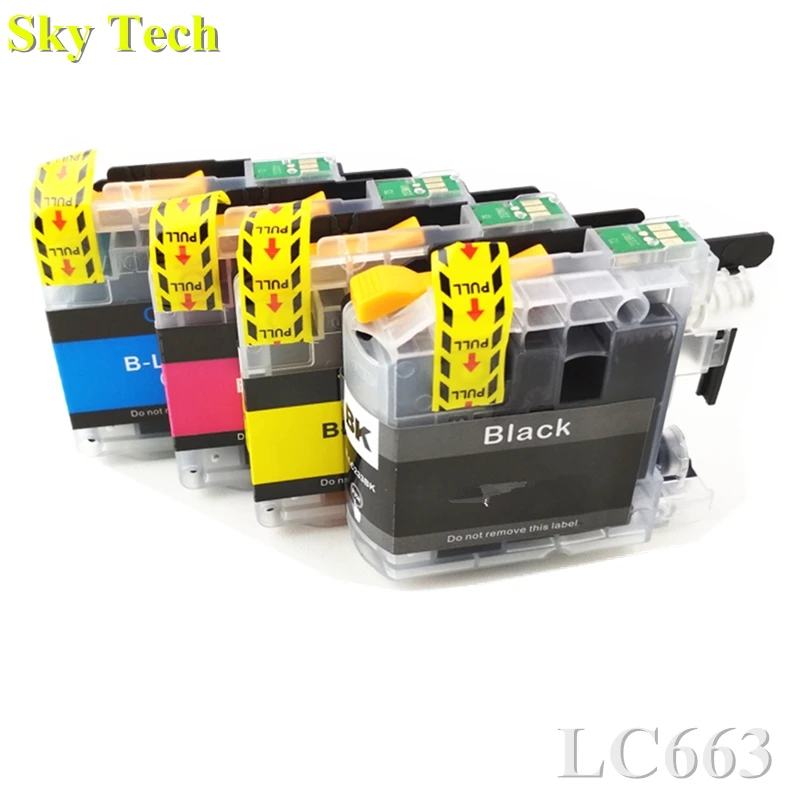 4X Compatible Ink cartridge For Brother LC663 LC-663 , For Brother MFC-J2320 MFC-J2720 etc . A+ quality cartridges . 
4X Compatible Ink cartridge For Brother LC663 LC-663 , For Brother MFC-J2320 MFC-J2720 etc . A+ quality cartridges .