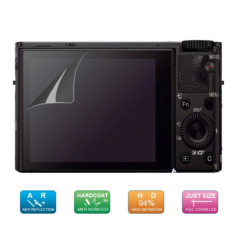 (6pcs, 3pack) LCD Guard Film Screen Display Protector for Sony RX100 II III IV V VI RX100M5 RX100M4 RX100M3 RX10M3 RX10M2 RX1RII
(6pcs, 3pack) LCD Guard Film Screen Display Protector for Sony RX100 II III IV V VI RX100M5 RX100M4 RX100M3 RX10M3 RX10M2 RX1RII
