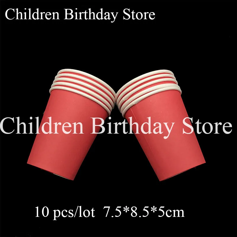 10pcs red theme paper cups solid color disposable cups plain color theme birthday party decorations red theme party cups
10pcs red theme paper cups solid color disposable cups plain color theme birthday party decorations red theme party cups