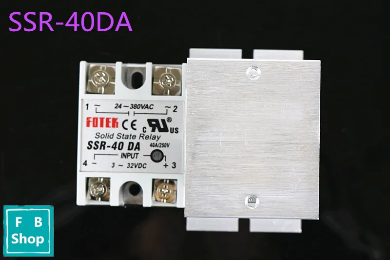Реле SSR40DA SSR-40DA, 40 А, вход 3-32 В постоянного тока, выход 24-380 В переменного тока, 1 шт.
Реле SSR40DA SSR-40DA, 40 А, вход 3-32 В постоянного тока, выход 24-380 В переменного тока, 1 шт.