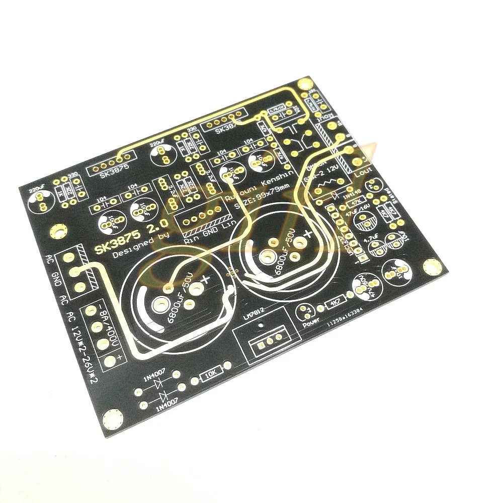 SK3875 SK18752 power amplifier board Gold Collection Edition with horn protection PCB (sinking gold blank board)
SK3875 SK18752 power amplifier board Gold Collection Edition with horn protection PCB (sinking gold blank board)