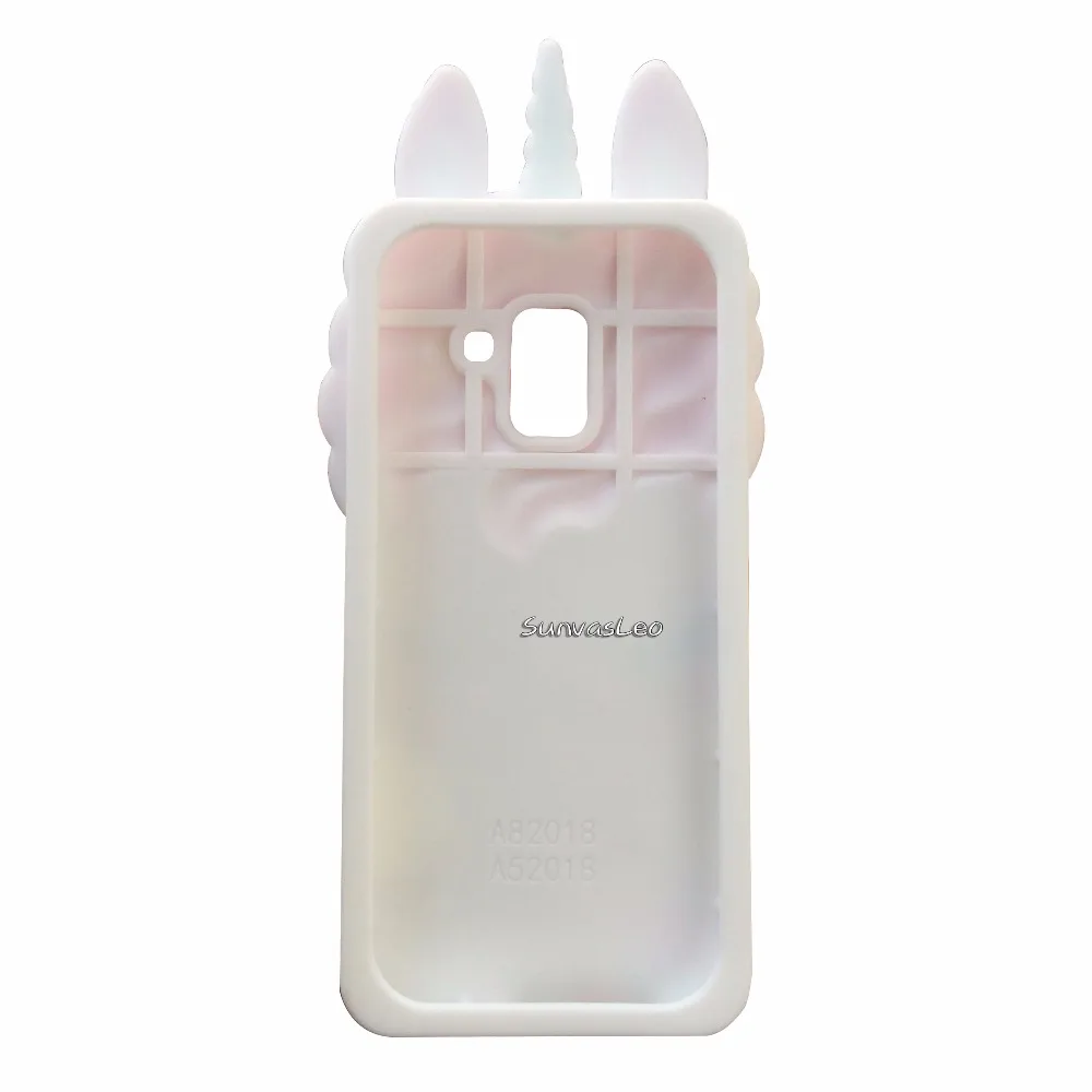 For Samsung Galaxy A8 (2018) 3D Cases Pretty Unicorn Cartoon Soft Silicone Phone Back Cover Rubber Shell Skin Fundas Coque 
For Samsung Galaxy A8 (2018) 3D Cases Pretty Unicorn Cartoon Soft Silicone Phone Back Cover Rubber Shell Skin Fundas Coque