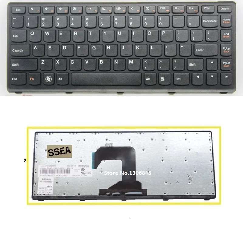 SSEA New US Keyboard For Lenovo Ideapad S300 S400 S405 S400U S400T Laptop Black Keyboard
SSEA New US Keyboard For Lenovo Ideapad S300 S400 S405 S400U S400T Laptop Black Keyboard