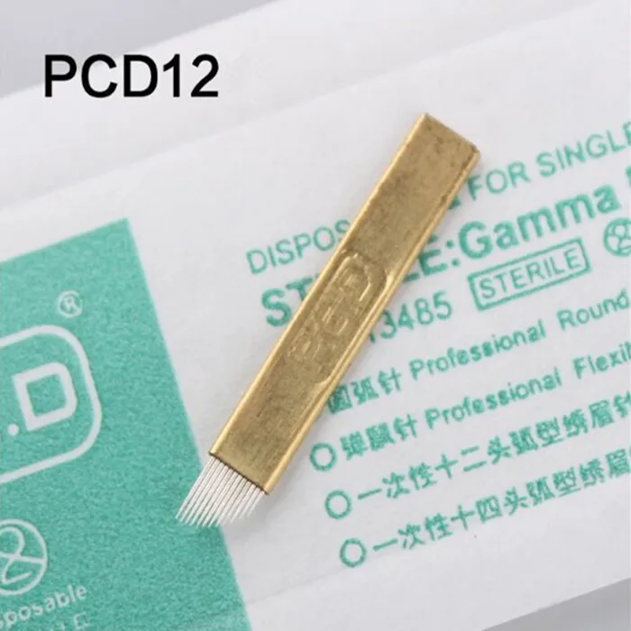 Free Shipping 20 pcs 12&14 needles for Each 10 pcs Microblading needle permanent eyebrow makeup for 3D embroidery tattoo guide
Free Shipping 20 pcs 12&14 needles for Each 10 pcs Microblading needle permanent eyebrow makeup for 3D embroidery tattoo guide