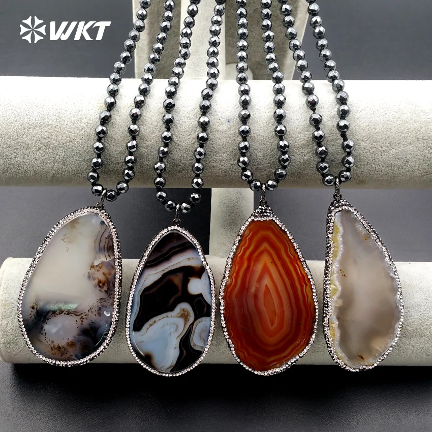 WT-NV176 Wholesale NEW egg pendant black round hematite beaded necklace 30 inches long hematite slice a gate pendant necklace CZ
WT-NV176 Wholesale NEW egg pendant black round hematite beaded necklace 30 inches long hematite slice a gate pendant necklace CZ