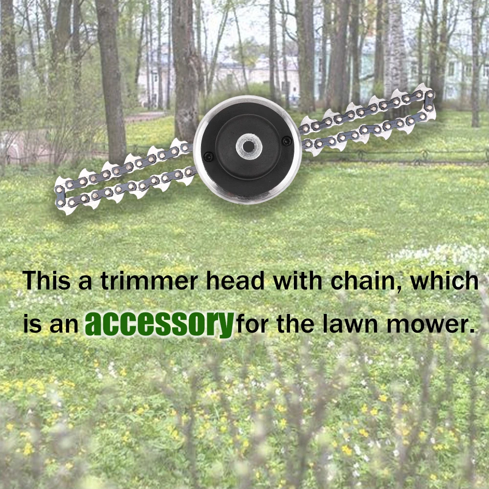 Lawn Mower Trimmer For Grass Trimmer Head Accessory Chain Trimmer Head for Grass Cutter Lawn Mower Garden Tool Accessory
Lawn Mower Trimmer For Grass Trimmer Head Accessory Chain Trimmer Head for Grass Cutter Lawn Mower Garden Tool Accessory