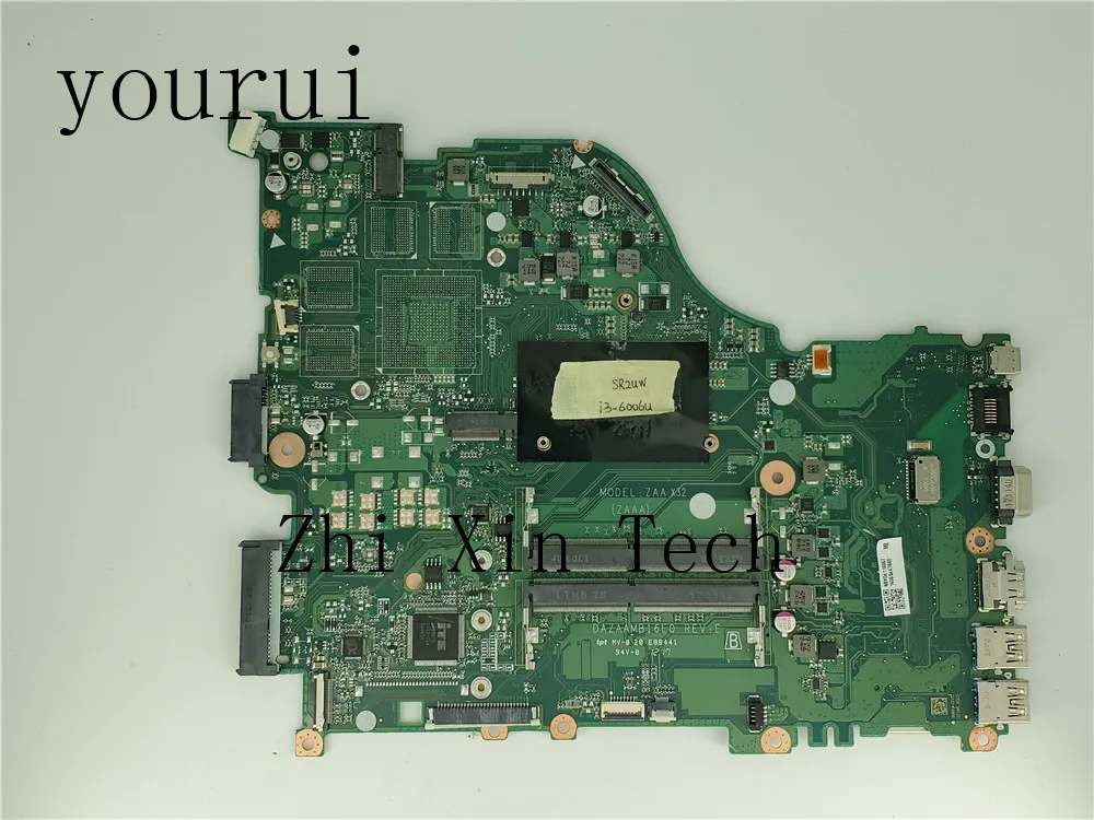 Yourui для Acer Aspire E5-575 E5-575G Материнская плата ноутбука NBYDA11006 NB.YDA11.006 DAZAAMB16E0 с i3-6006u Процессор полностью протестировано
Yourui для Acer Aspire E5-575 E5-575G Материнская плата ноутбука NBYDA11006 NB.YDA11.006 DAZAAMB16E0 с i3-6006u Процессор полностью протестировано