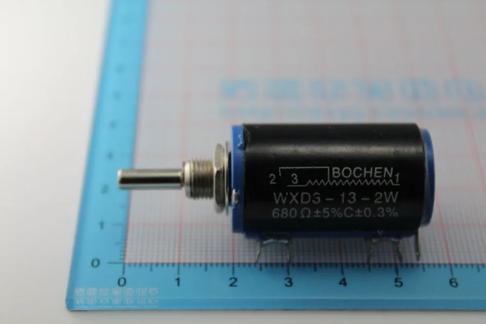 Free shipping 50pcs/lot multi turn WXD3 wirewound potentiometer WXD3-13-2W-680R potentiometer 680R 
Free shipping 50pcs/lot multi turn WXD3 wirewound potentiometer WXD3-13-2W-680R potentiometer 680R
