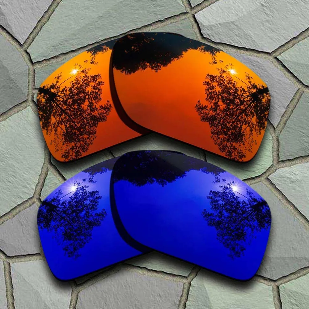 Red Orange&Violet Blue Sunglasses Polarized Replacement Lenses for Oakley Big Taco
Red Orange&Violet Blue Sunglasses Polarized Replacement Lenses for Oakley Big Taco