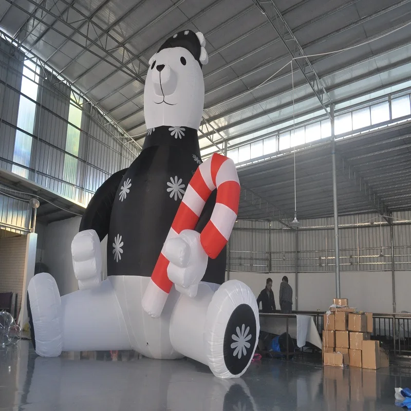 inflatable Snow bear Christmas Inflatable cartoon Christmas decorations Store display 6 M high Christmas bear
inflatable Snow bear Christmas Inflatable cartoon Christmas decorations Store display 6 M high Christmas bear