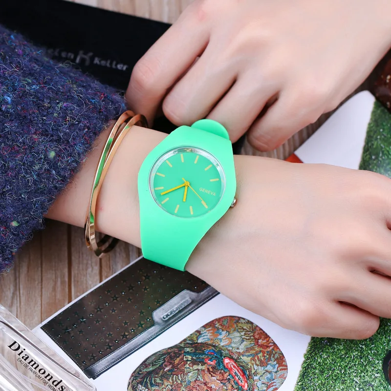New Fashion Women Watches Candy Color Silicone Strap Watch Sport Lady Relojes Mujer Girl Wristwatches relogio feminino
New Fashion Women Watches Candy Color Silicone Strap Watch Sport Lady Relojes Mujer Girl Wristwatches relogio feminino