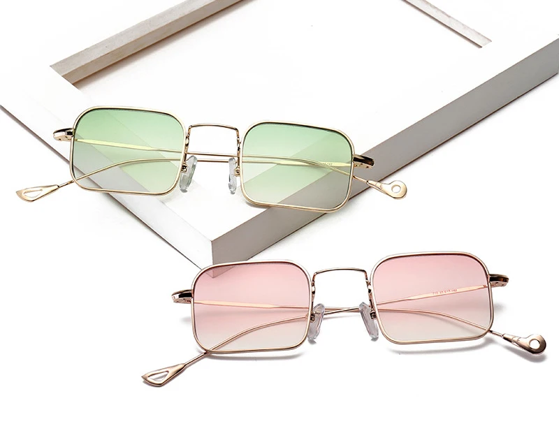 JackJad 2020 Fashion Gradient Tint Ocean Lens Sunglasses Cool Small Square Metal Frame Brand Design Sun Glasses Oculos De Sol
JackJad 2020 Fashion Gradient Tint Ocean Lens Sunglasses Cool Small Square Metal Frame Brand Design Sun Glasses Oculos De Sol