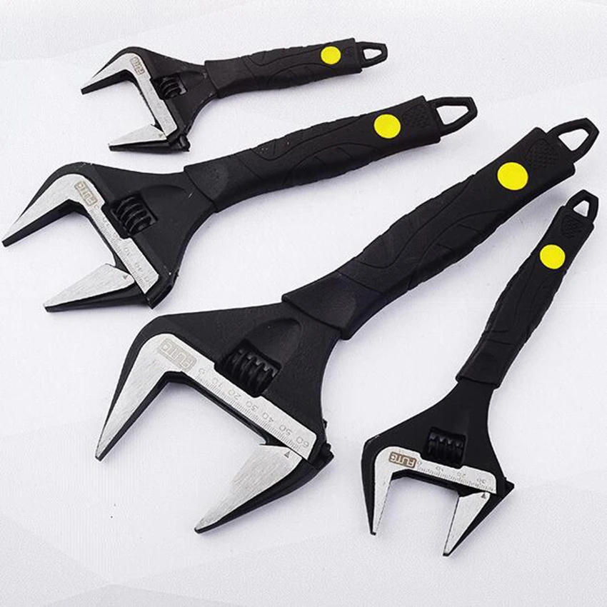 1pc 6/8/10/12 inch Adjustable Spanner Universal Key Nut Wrench Home Hand Tools Multitool High Quality
1pc 6/8/10/12 inch Adjustable Spanner Universal Key Nut Wrench Home Hand Tools Multitool High Quality
