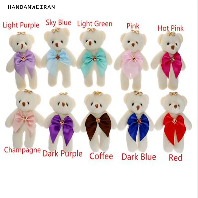 10PCS / lots Soft Bear Plush Pendant Bear Plush Small Toys For Bouquets Stuffed Toys Valentine Day Dift
10PCS / lots Soft Bear Plush Pendant Bear Plush Small Toys For Bouquets Stuffed Toys Valentine Day Dift