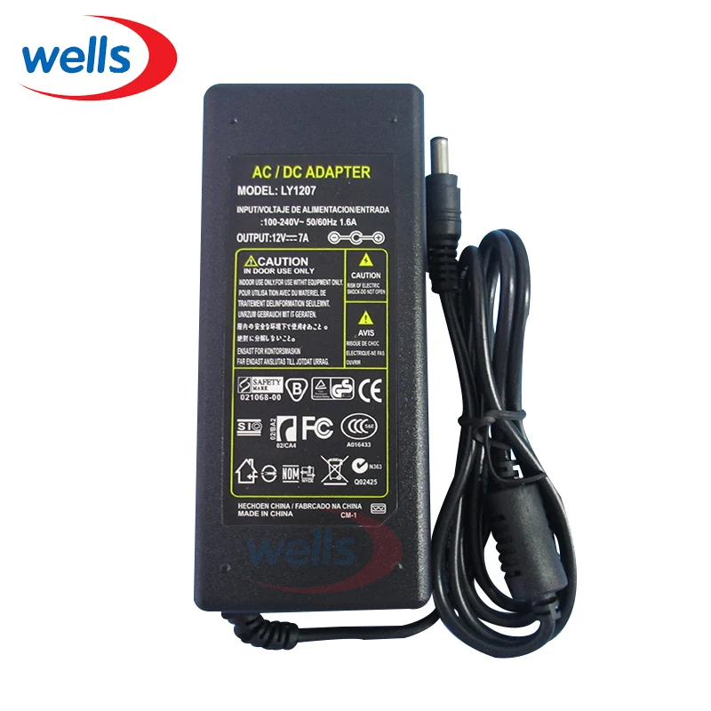 Светодиодный адаптер питания с 110 на 220 в перем. Тока 12 пост. 7A 85 Вт|led driver|transformator