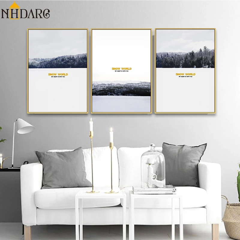 Nordic Scandinavian Snow World Quote Canvas Art Print Painting Poster Snow Mountain Wall Pictures For Living Room Home Decor
Nordic Scandinavian Snow World Quote Canvas Art Print Painting Poster Snow Mountain Wall Pictures For Living Room Home Decor