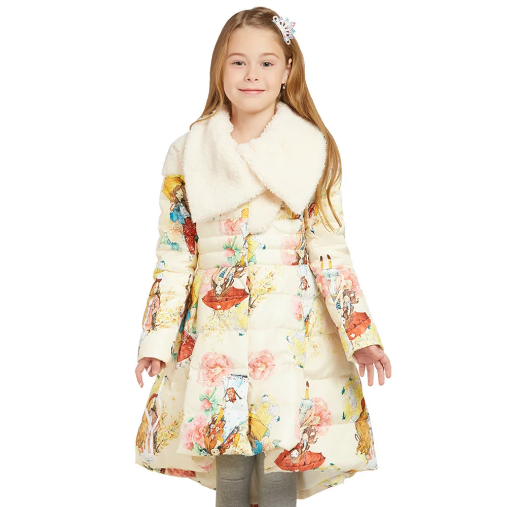 2019 winter new girl down jacket printing out feather down thick long down jacket European and American princess clothes 6-13 y
2019 winter new girl down jacket printing out feather down thick long down jacket European and American princess clothes 6-13 y