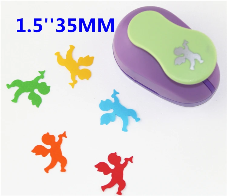 Angel 35mm paper cutter scrapbook Embossing device kid child craft tool diy hole punch kraft punches cortador de papel S2934-4
Angel 35mm paper cutter scrapbook Embossing device kid child craft tool diy hole punch kraft punches cortador de papel S2934-4
