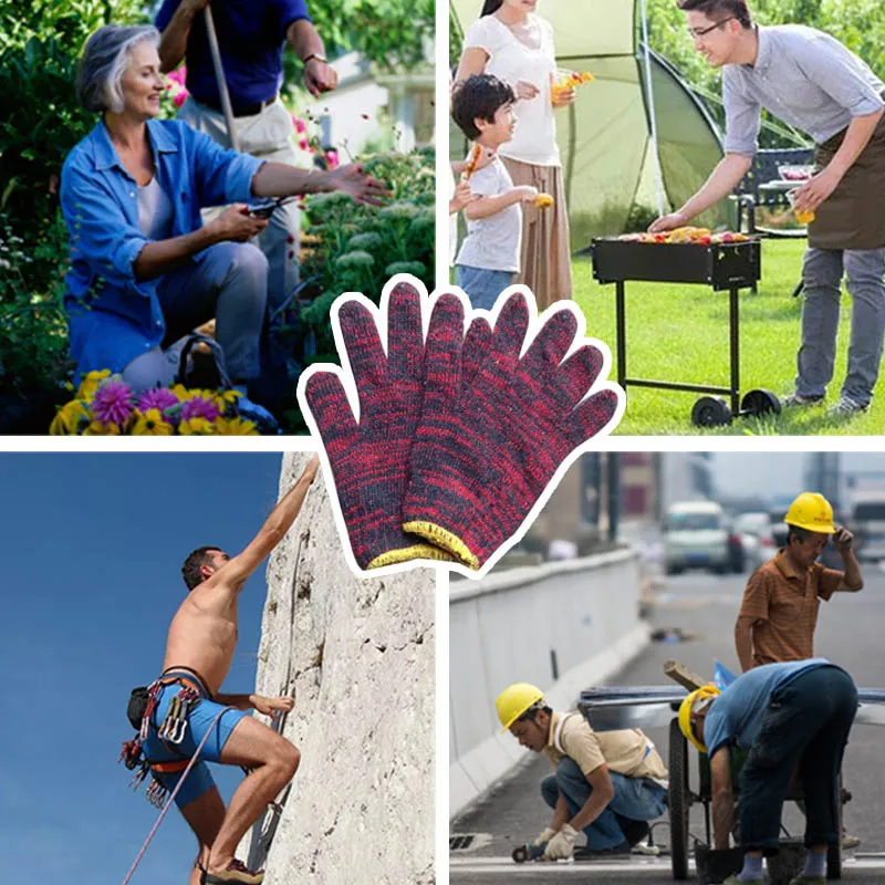 12 Pairs 800g Cotton Garden Gloves Wear-Resistant Strengthen Thicker Work Gloves High Temperature labor protection Glove HR
12 Pairs 800g Cotton Garden Gloves Wear-Resistant Strengthen Thicker Work Gloves High Temperature labor protection Glove HR
