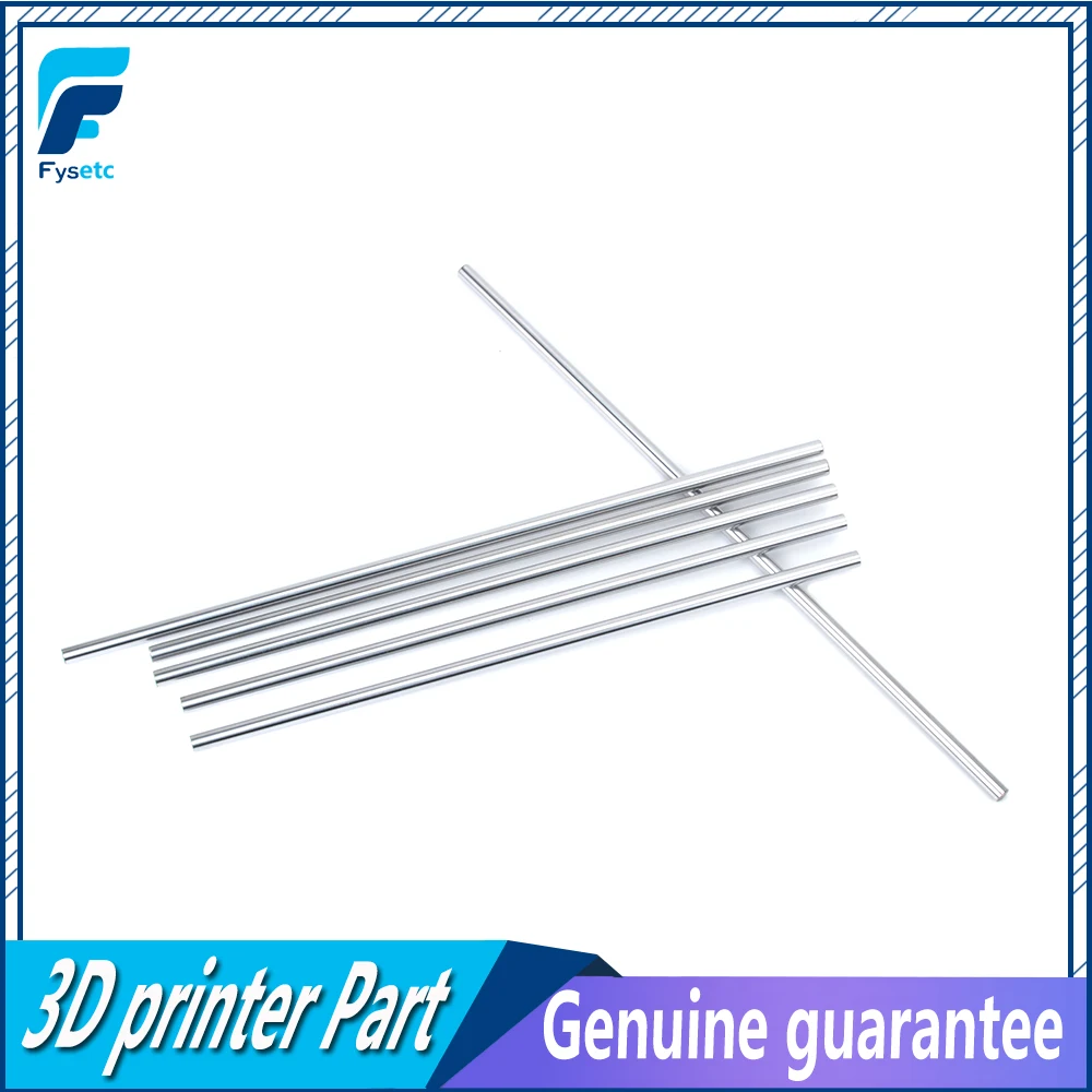 2 Sets Prusa i3 MK3 Hardened Smooth Rods Kit 6pcs 3D Printer Smooth Rod Pack OD 8mm Linear Shaft Optical Axis Chrome Plated
2 Sets Prusa i3 MK3 Hardened Smooth Rods Kit 6pcs 3D Printer Smooth Rod Pack OD 8mm Linear Shaft Optical Axis Chrome Plated