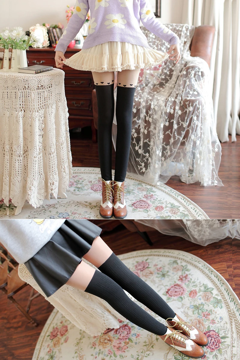 Fashion Women's Stockings Cute Skinny Sexy Leg Warmers Cashmere Women's Stocking Pantyhose Knee High Attactive Woman Stocking
Fashion Women's Stockings Cute Skinny Sexy Leg Warmers Cashmere Women's Stocking Pantyhose Knee High Attactive Woman Stocking