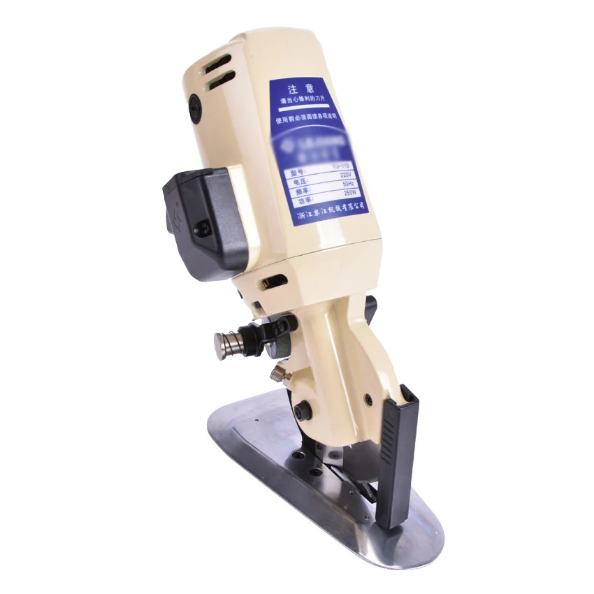 YJ-110 Electric Cloth Cutter Round Knife Cutting Machine Fabric Cutting Machine Fabric Round Knife Electric Hand Push Scissors
YJ-110 Electric Cloth Cutter Round Knife Cutting Machine Fabric Cutting Machine Fabric Round Knife Electric Hand Push Scissors